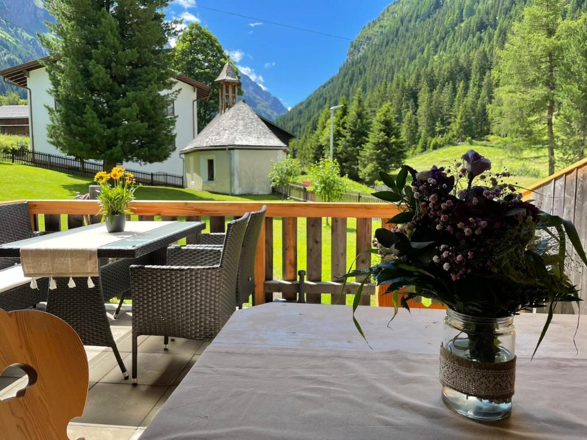 Ferienwohnung Apart Luibisblick St. Leonhard im Pitztal Exterior foto